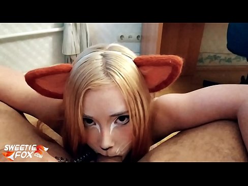 ❤️ Kitsune sluger pik og sæd i sin mund ❤ Kvalitets sex at da.niceporn.ru ❌️